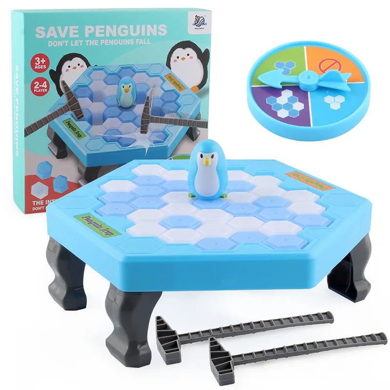 Penguin Breaking Ice Table Game
