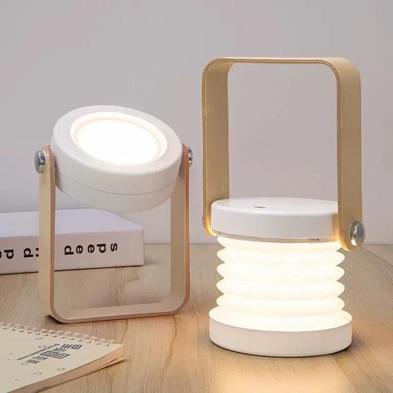 Scalable Folding Wooden LED Light