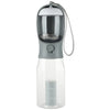 Portable Dog Water Bottle with Poop Bag Dispenser & Pet Feeder