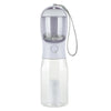 Portable Dog Water Bottle with Poop Bag Dispenser & Pet Feeder